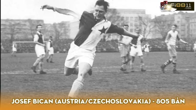 Top 10 cầu thủ ghi bàn nhiều nhất thế giới tính tới thời điểm hiện tại Josef-Bican