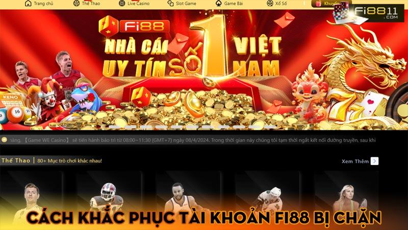 Tại sao tài khoản fi88 bị chặn? Tìm hiểu 5 nguyên nhân chính Cách khắc phục tài khoản fi88 bị chặn